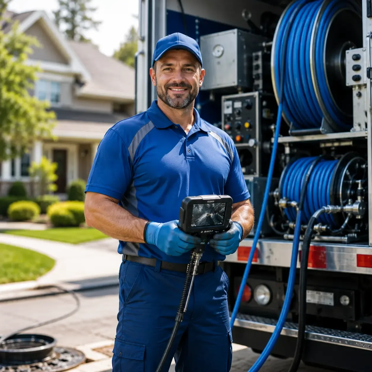 Local outdoor drain cleaning specialists in Nardin, OK